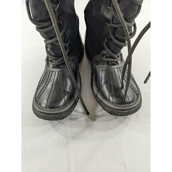 Pajar Canada Womens Winter Boots Insulated Black Lace Up Snow 5/ 5.5 EUR 36 - Picture 7 of 7
